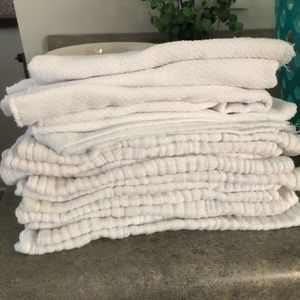 15 Baby Burp Cloths Bundle